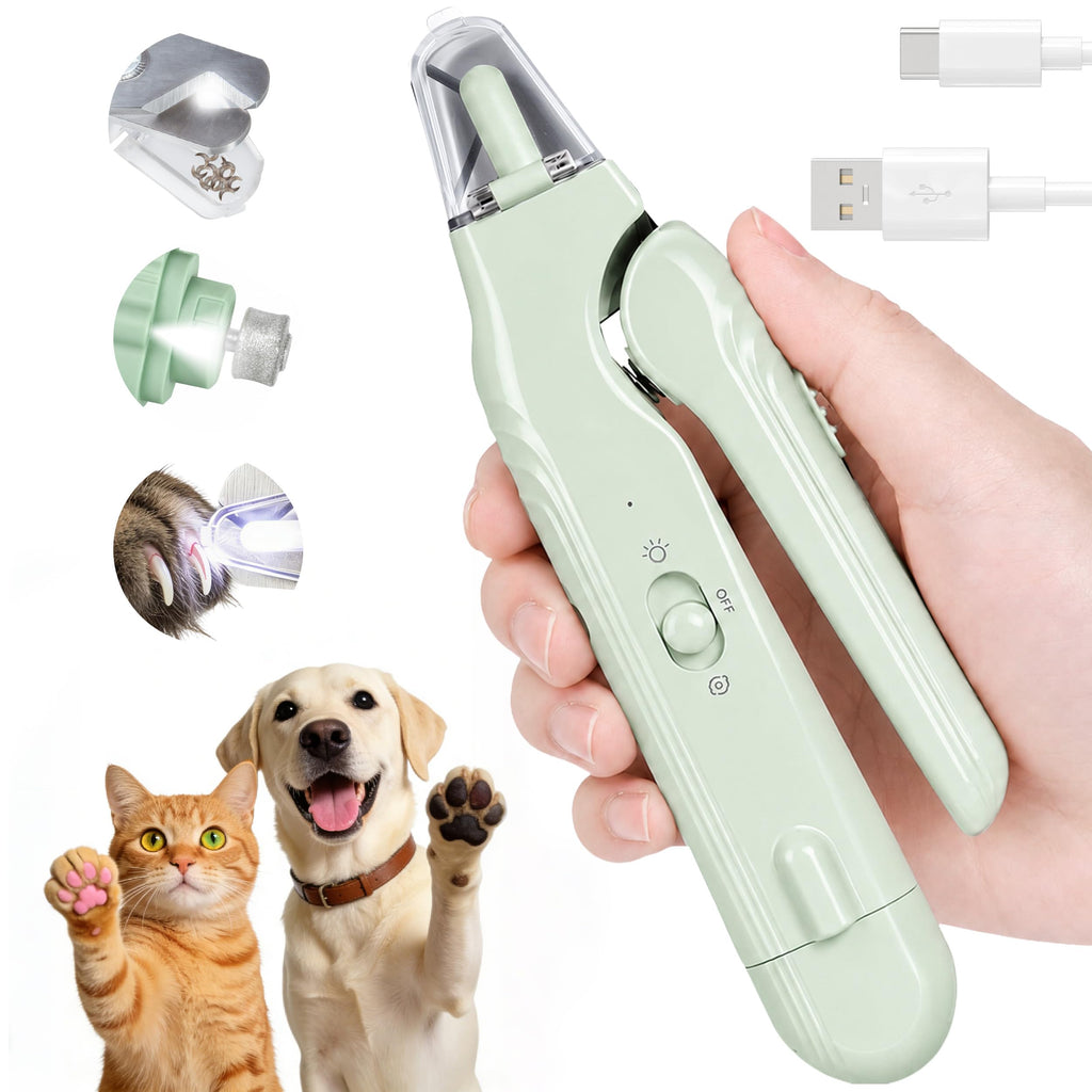 Cortaúñas y limadora eléctrica 2 en 1 para perros y gatos — vista 3