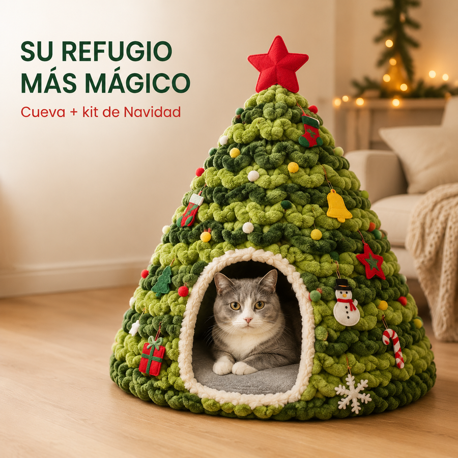 Cueva Iglú de Fieltro para Gatos