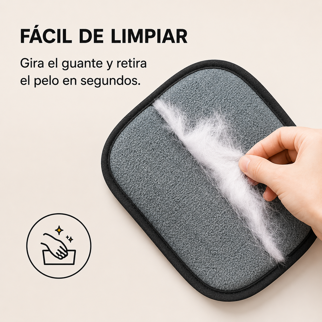Guante Quitapelos 2 en 1 para Perros y Gatos – Limpieza y Masaje