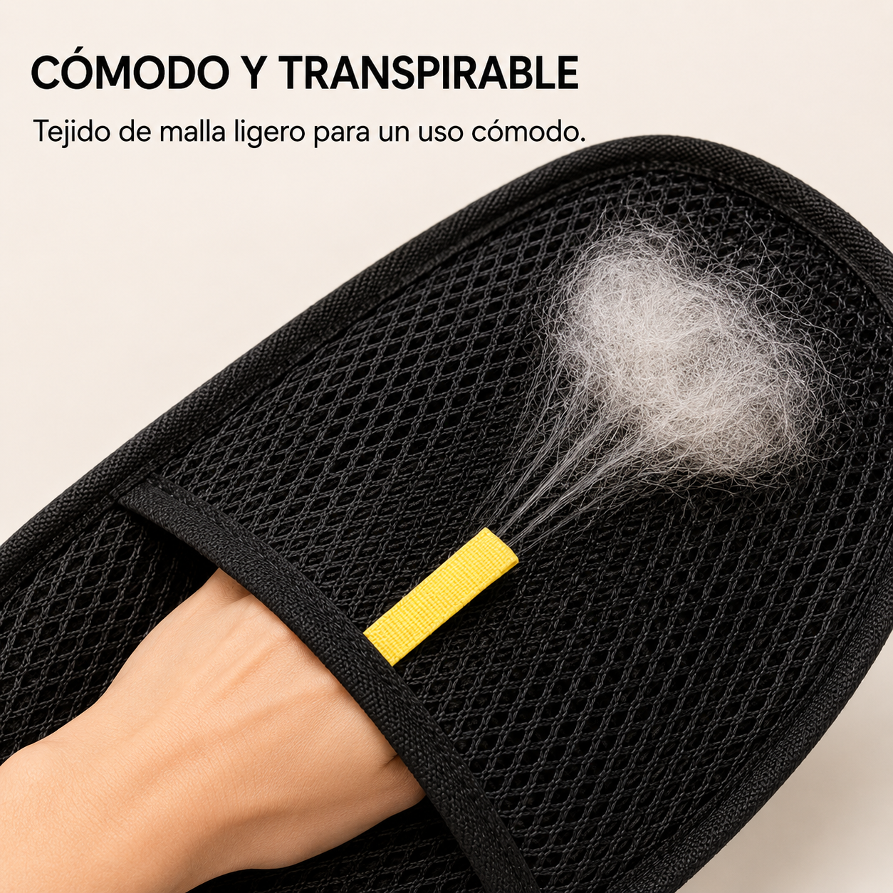 Guante Quitapelos 2 en 1 para Perros y Gatos – Limpieza y Masaje