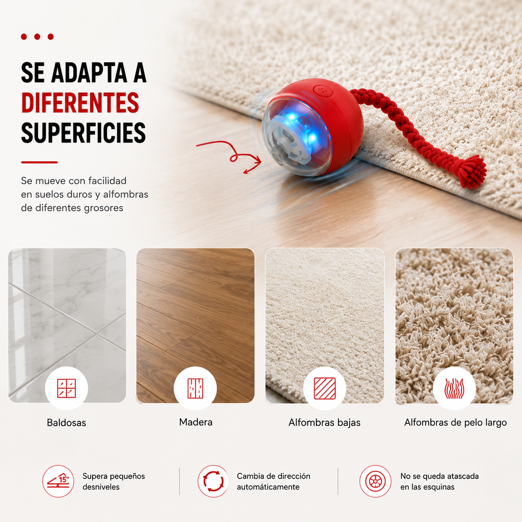 Bola Interactiva Inteligente para Gatos