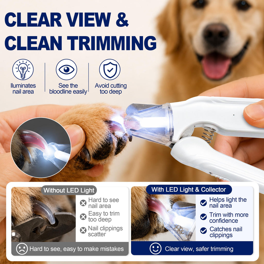 Cortaúñas y limadora eléctrica 2 en 1 para perros y gatos — vista 4