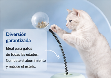 Juguete Interactivo con Dispensador de Premio